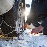 how to put on tire chains