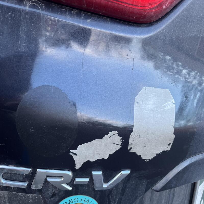 Removing sticker residue