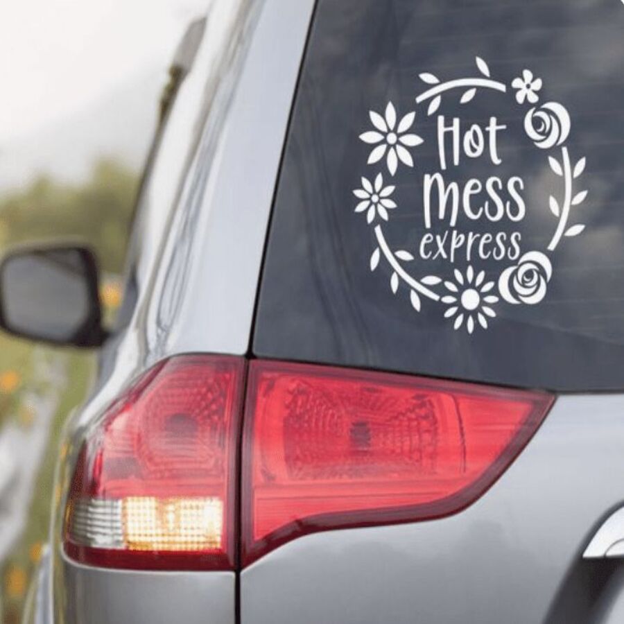 DIY Car Sticker