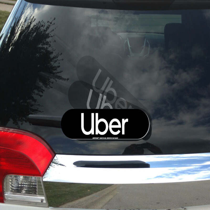 Uber Sticker on Your Car