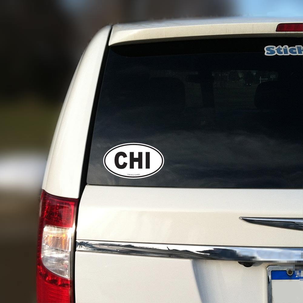 Chicago Car Sticker