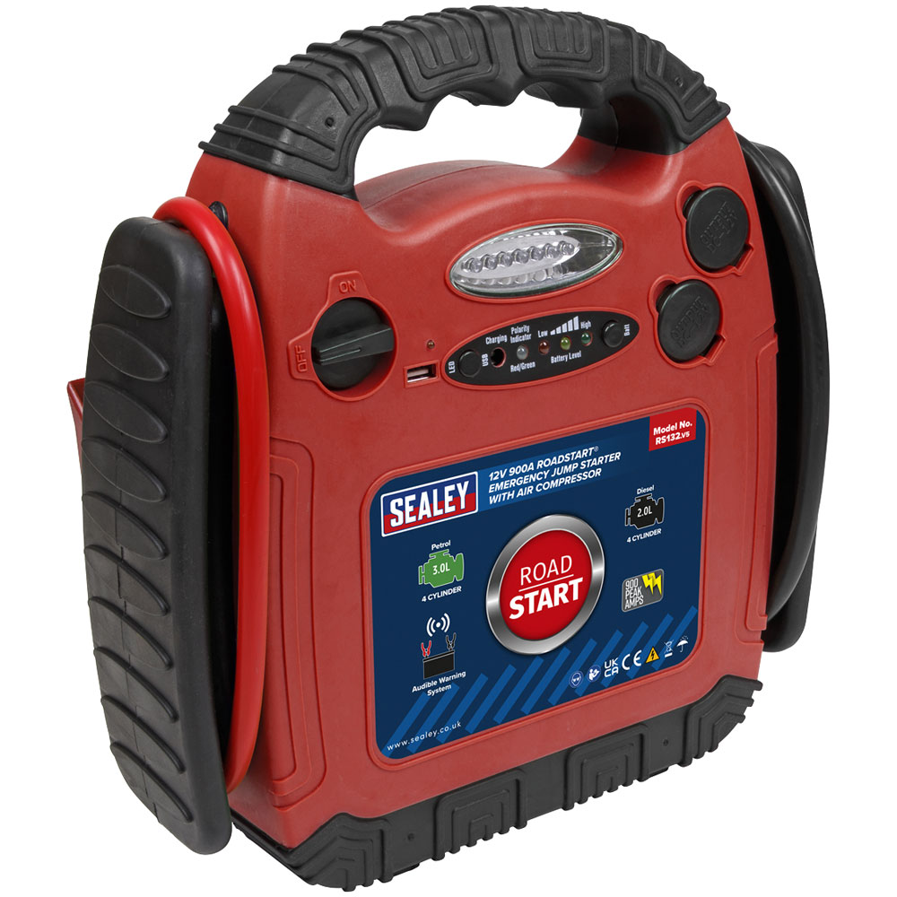 Jump Starter with Air Compressor