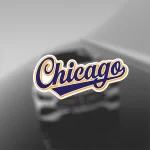 Chicago Car Sticker