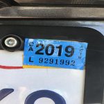 Place a Registration Sticker on Your Car