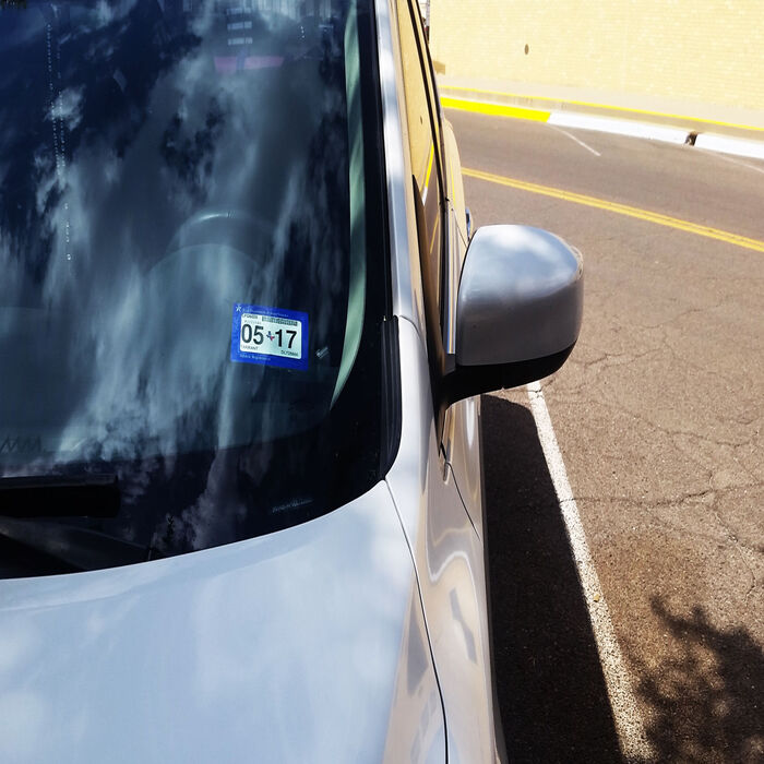 Sticker Removal from Car Windows