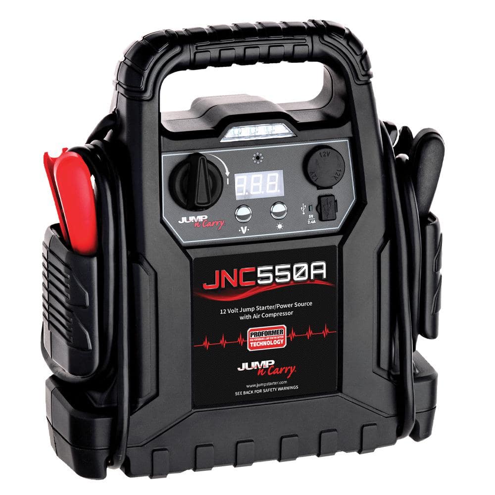 Jump Starter with Air Compressor