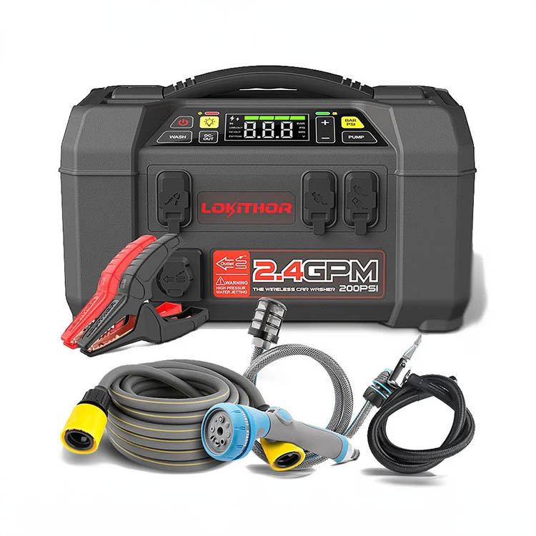 Jump Starter with Air Compressor