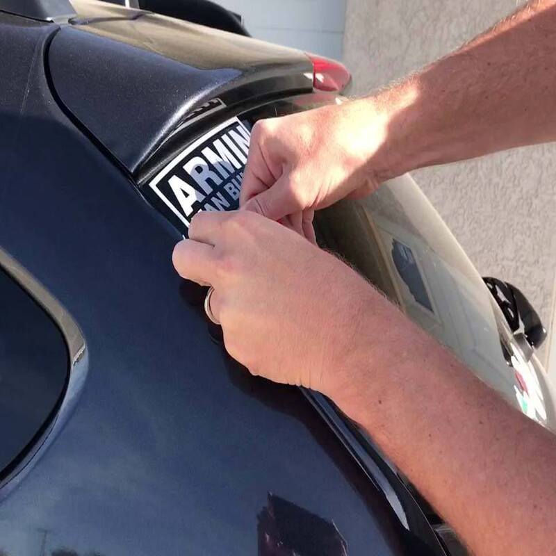 Removing sticker glue