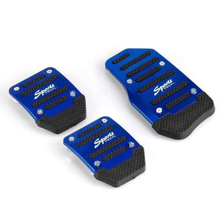 Blue pedals