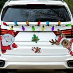 car Christmas stickers