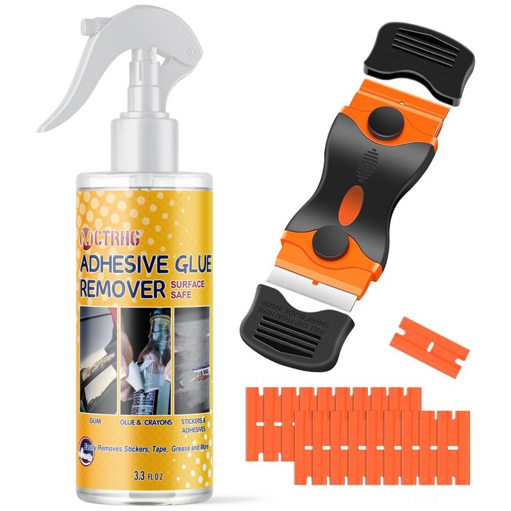 remove sticker glue